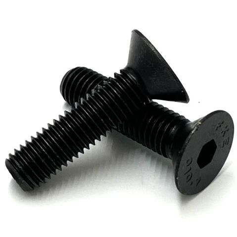 M8 x 12mm Unbrako Socket Screw/Bolt, Countersunk, High Tensile Grade 12.9 Self Colour, DIN 7991