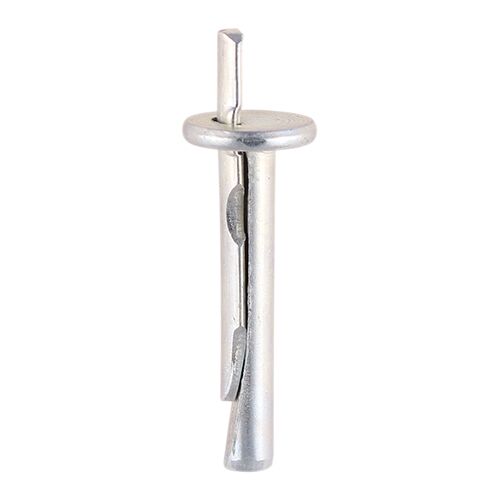6mm x 40mm Nail Hammer-In Ceiling Anchor - Steel Zinc