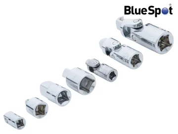 BlueSpot Universal Joint & Adaptor Set 7 Piece B/S02076