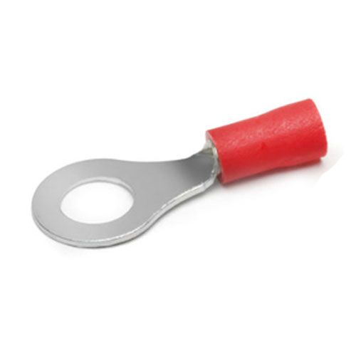 10mm Pre-Insulated Crimp Terminals Ring - Red