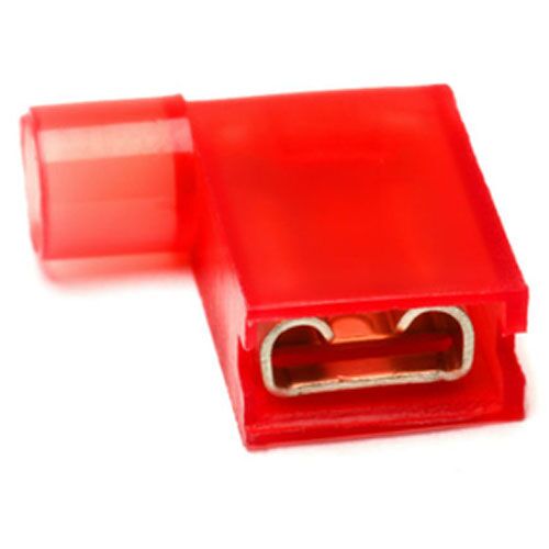 6.3mm Nylon Insulated Flag Terminals - Red
