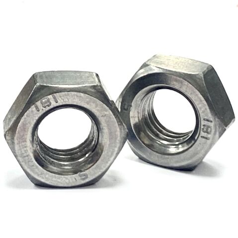 M36 x 3.0mm Hexagon High Tensile Full Nuts - Metric Fine Pitch Grade 8.8 Self Colour  DIN 934