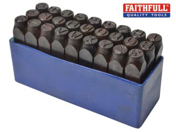 Faithfull Faithfull Letter Punch Set 10mm - FAIL10MM