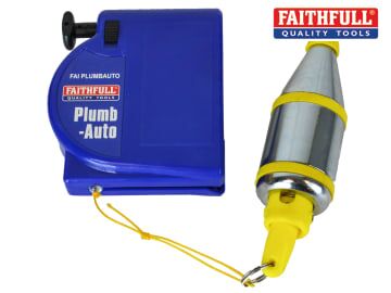 Faithfull Faithfull Plumb-Auto Automatic Plumb Line 400g (14oz) - FAIPLUMBAUTO