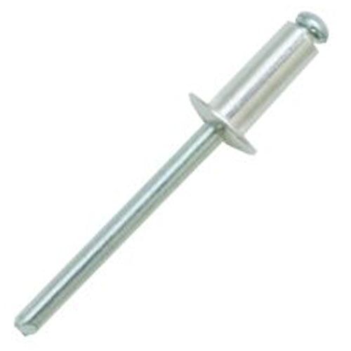 4.0mm x 10mm Aluminium / Aluminium Dome Head Blind Rivet