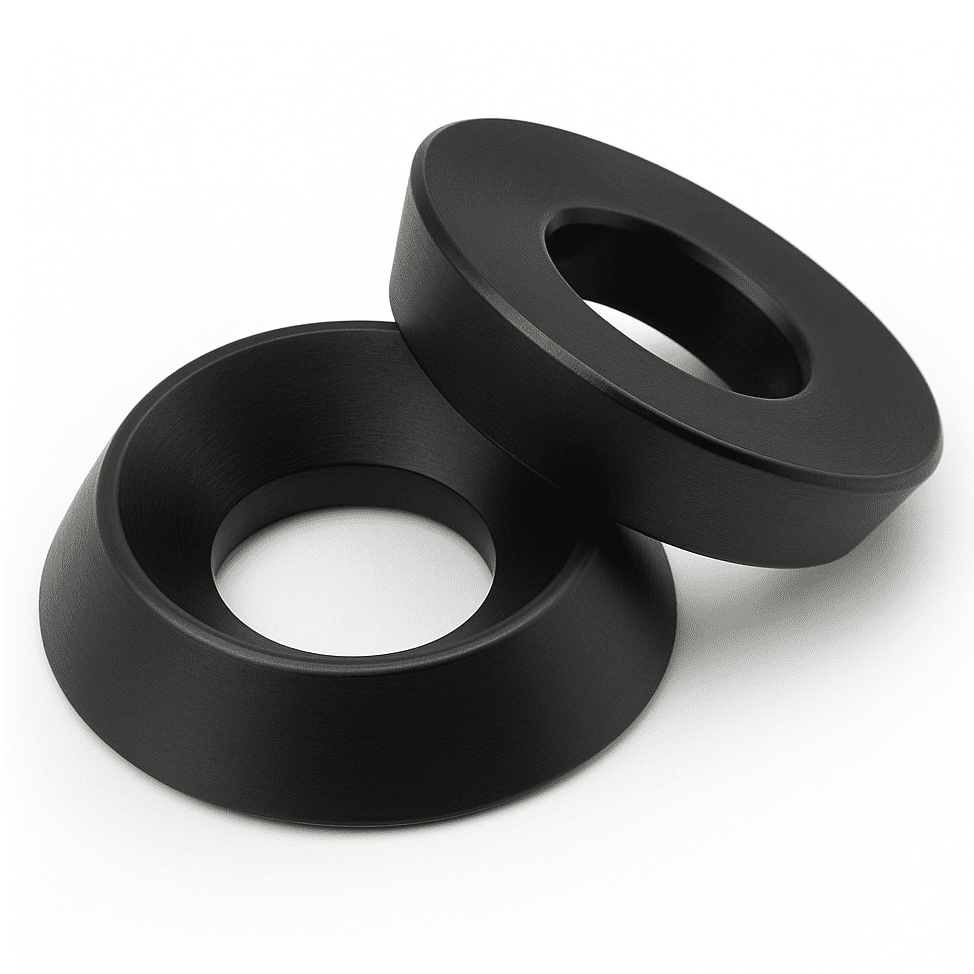 M10 Countersunk Washer BLACK A4 (316) Stainless Steel