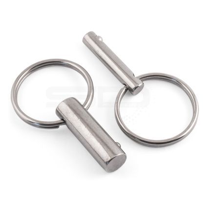 5mm x 25mm Fast Pins with Ring - Marine Grade Stainless Steel A4 (316)