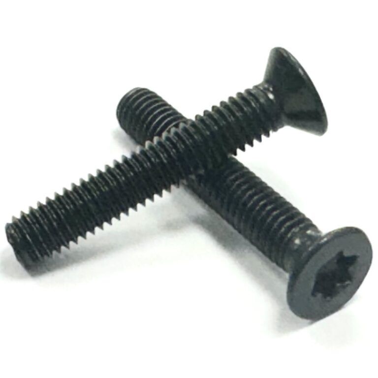 M8 x 65mm Torx Countersunk Screw — Black A2 (304)Bolt World