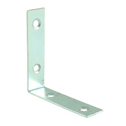38 x 38 x 16mm Corner Braces - Zinc (Pack of 50)