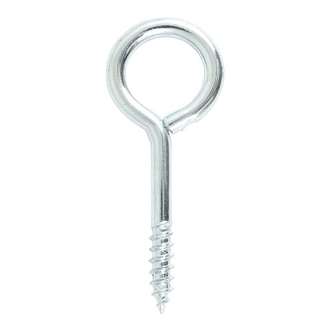 30mm Screw Eyes - Zinc - (15 Pcs)
