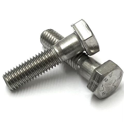 M10 x 85mm Hexagon Head Stainless Steel Part Threaded Bolts A2 (304), DIN 931