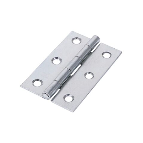 75 x 48 Narrow Uncranked Butt Hinge (5050) - Zinc  (Pack of 2)
