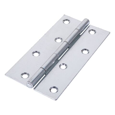 127 x 65 Narrow Uncranked Butt Hinge (5050) - Zinc  (Pack of 2)