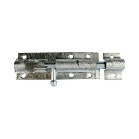 8" Straight Tower Bolt -Hot Dipped Galvanised