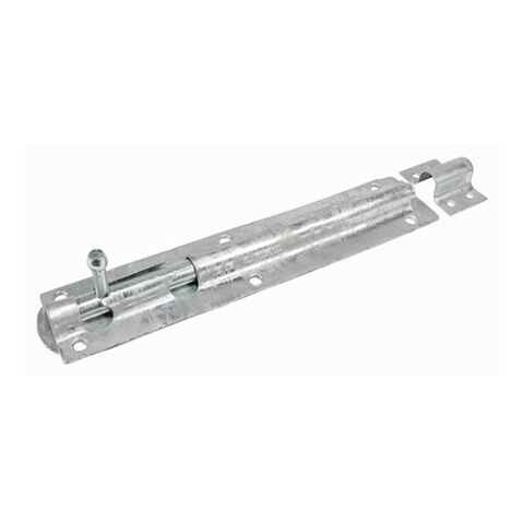 10" Straight Tower Bolt - Hot Dipped Galvanised