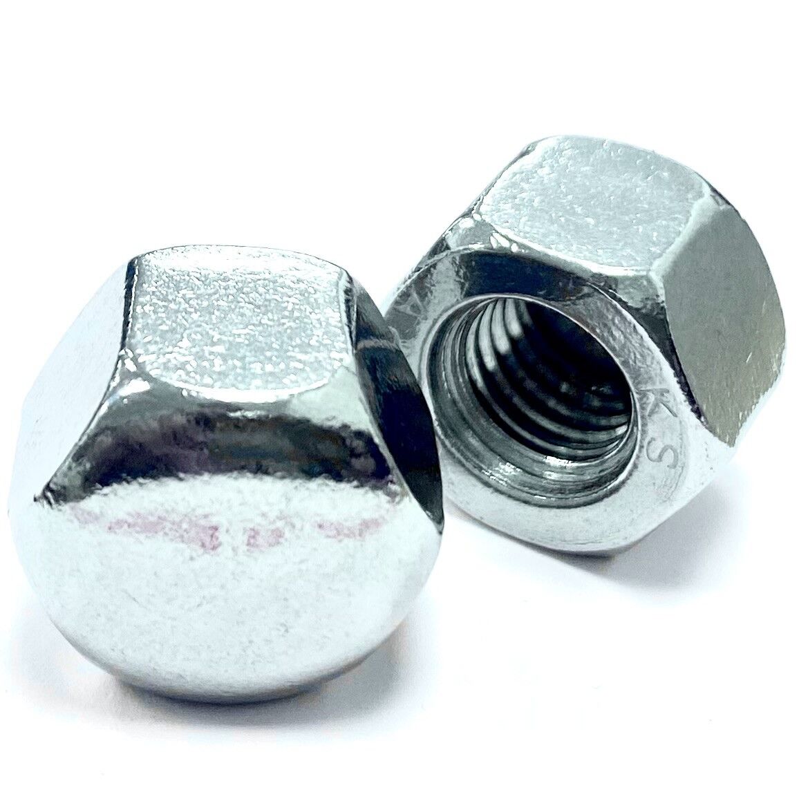 M5 Cap Nut Low Type Steel, Bright Zinc Plated Grade 6 - DIN 917