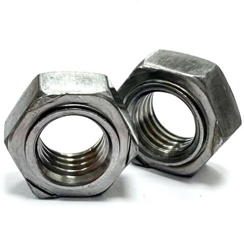 M4 Hexagon Weld Nut Standard Collar Self Colour Class 6 - DIN 929