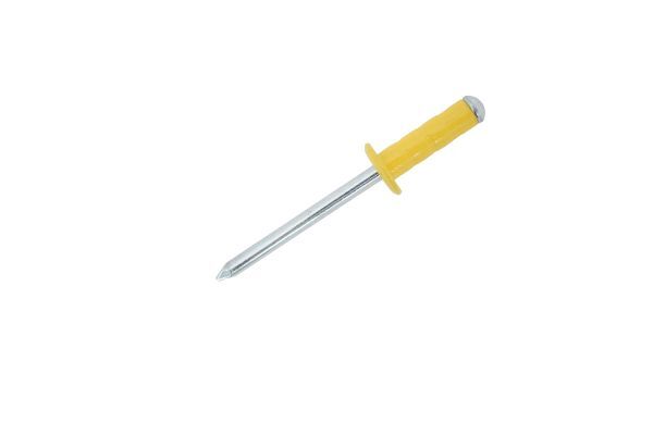 4.8mm x 15mm Aluminium / Steel Coloured Multigrip Dome Head Rivets - Aztec Yellow