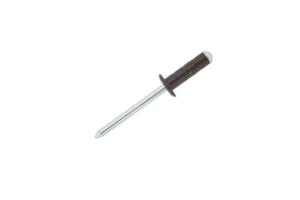 4.8mm x 15mm Aluminium / Steel Coloured Multigrip Dome Head Rivets - Vandyke Brown