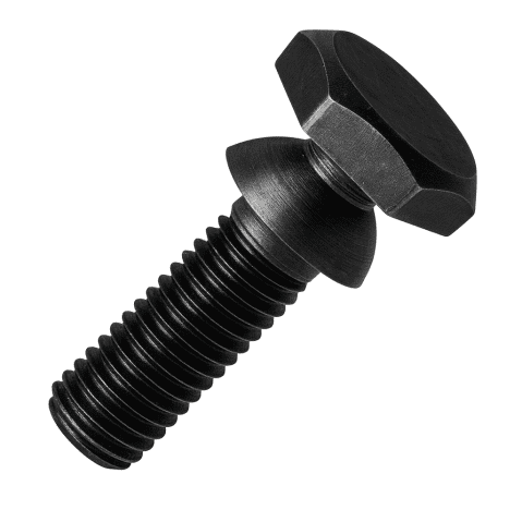 M8 x 16mm, Button / Hexagon Head A2 BLACK Stainless Steel Anti theft temper resistant Shear Bolt